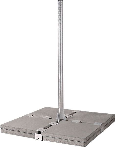 4 Platten Flachdachständer für Sat-Schüssel 21050