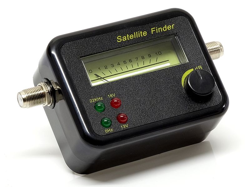 Пребольшой прибор. Прибор Satfinder 9501. Индикатор спутникового сигнала стрелочный SF-9501. Satellite Finder SF-95l. Satfinder 2023.