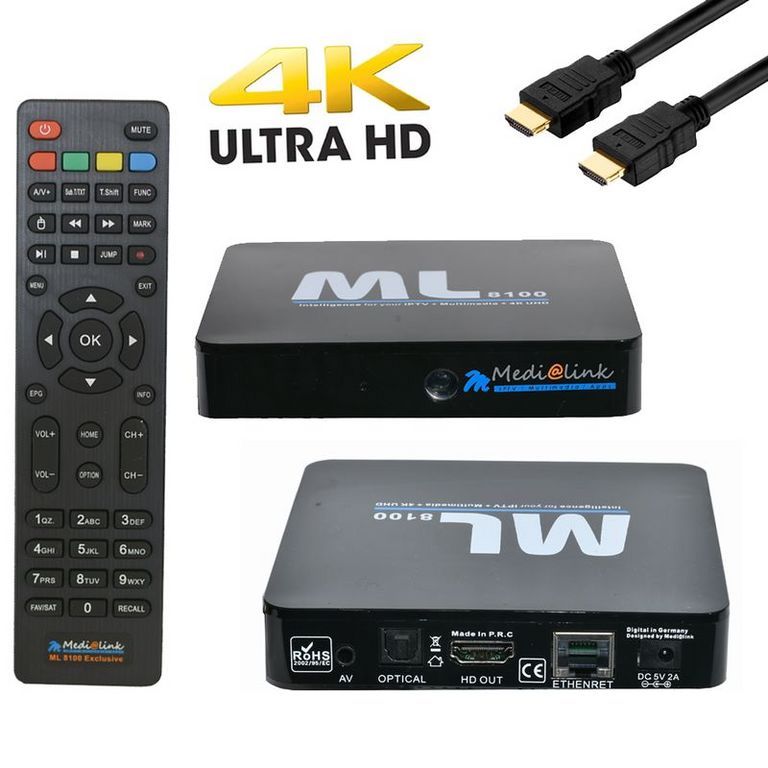 Medialink ML8100 HDTV IP Receiver Android 7.0.1 