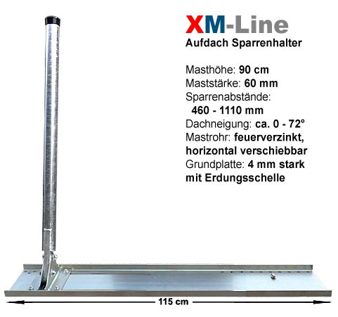 Dachsparrenhalter - XmediaSat Robusty L960 horizontal verschiebbar-/bilder/big/peuser-smh-s900-60-4-1150.jpg