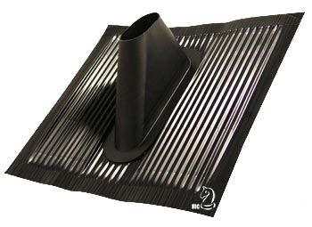 A.S.Sat XXL Dachpfanne Alu schwarz 