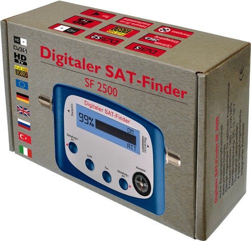 Satfinder - DUR-line SF2500 Digitales Messgerät zur exakten Justierung-/bilder/big/sf2500_karton_2-large.jpg