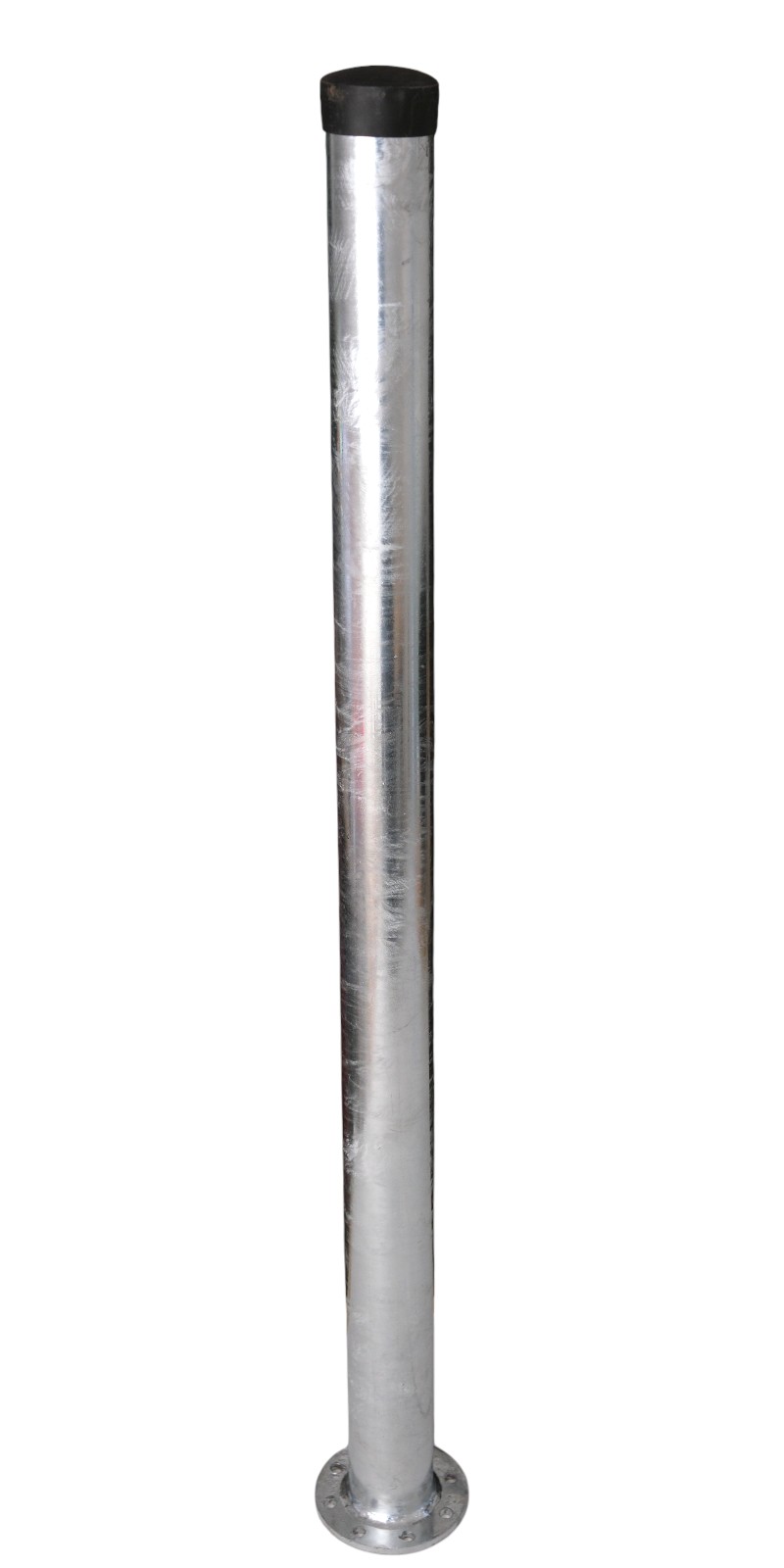 1m Antennenmast mit Fuß - XmediaSat STFM 060037RP Masthöhe: 100 cm Ø: 60 mm mit runder Grundplatte feuerverzinkt rostfrei