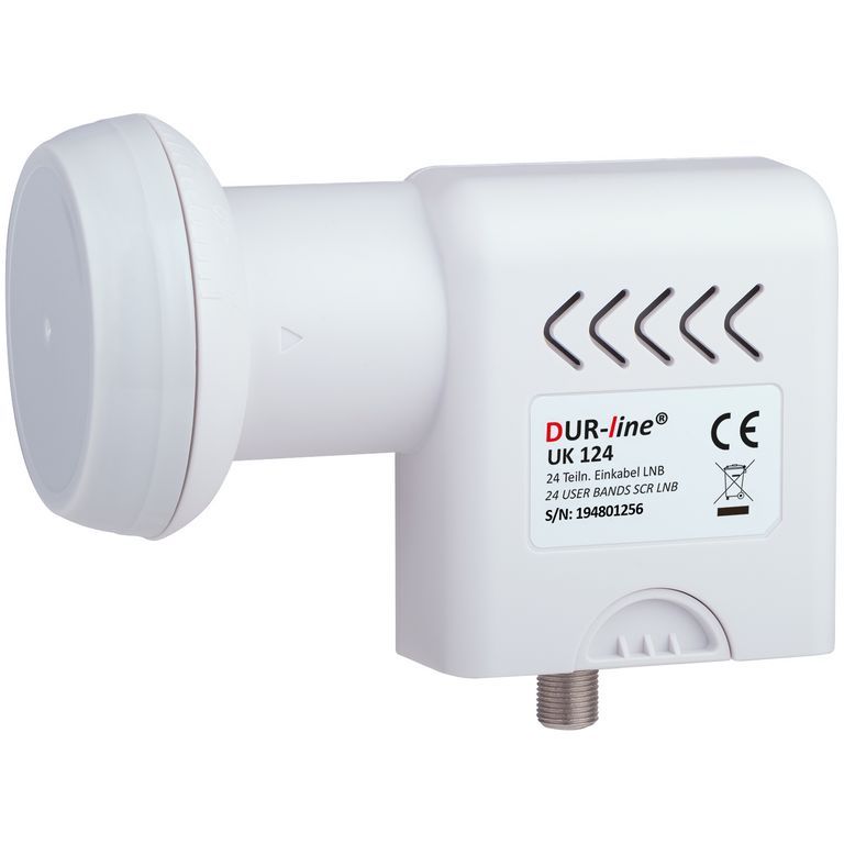 Unicable-LNB - DUR-line UK124 3D & 4K ready für 24 Teilnehmer 