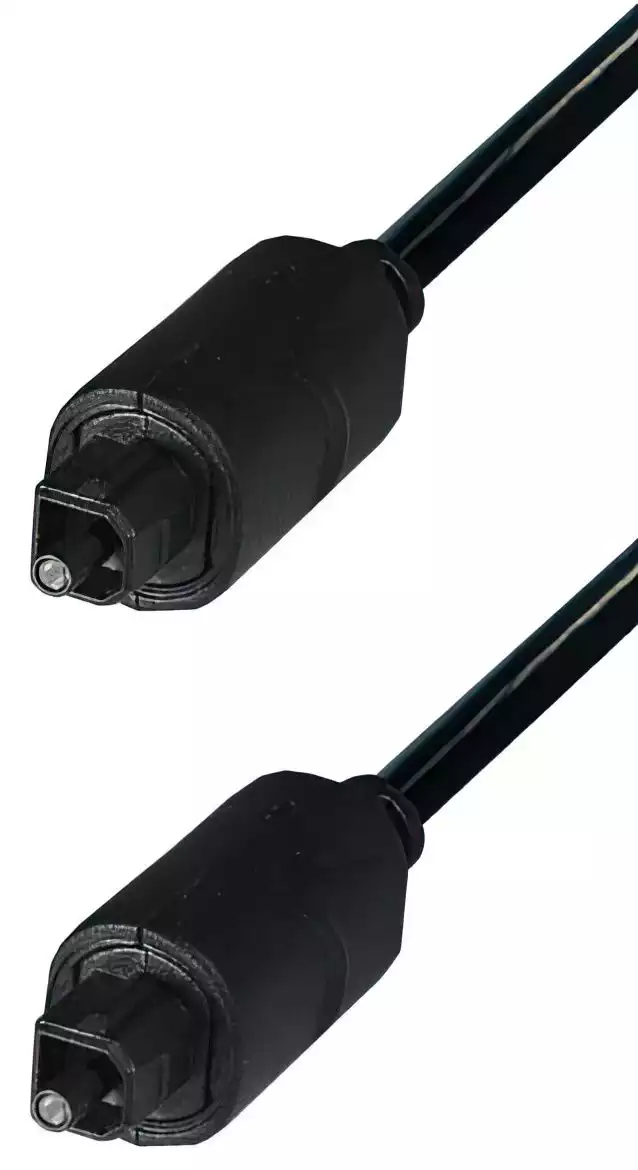 Transmedia AL2-1 Toslink-Kabel optisches Kabel Verbindungskabel 1 m