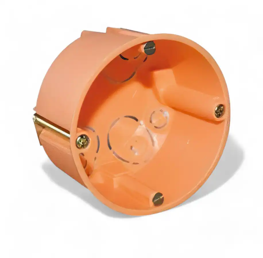 Gerätedose Gehäuse rund Ø68 Tiefe: 62 mm für Montage in der Wand/Decke