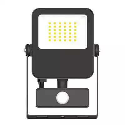 Luxna Lighting LED Strahler/Scheinwerfer 30 Watt mit Bewegungsmelder 4000K 3600Lm IP65 grau