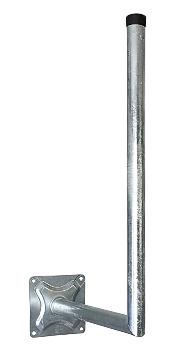50cm Sat-Wandhalterung - XmediaSat XM-Line Achsmaß: 50 cm H:  120 cm Ø: 48 mm feuerverzinkt rostfrei