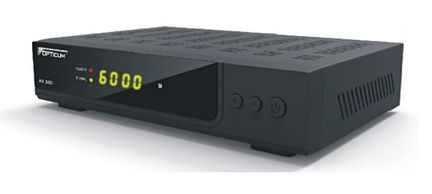 11111Opticum HD AX 300 Plus HDTV Sat Receiver PVR Ready mit Aufnahmefunction über USB