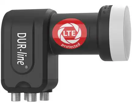 Quattro LNB - DUR-line +Ultra 11092  3D & 4K ready für Multischalterbetrieb