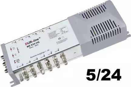 Multischalter 5/24 - DUR-line MS 5/24 HQ für 24 Teilnehmer 