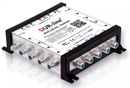 11111Multischalter 5/8 - DUR-line MSK 5/8 HQ für 8 Teilnehmer Kaskade 