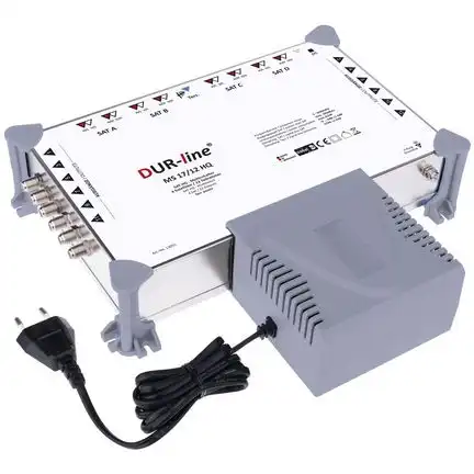 Multischalter 17/12 DUR-line MS17/12 HQ 4 Satelliten für 12 Teilnehmer 