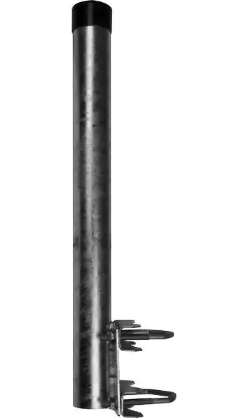 0.5m Balkonhalter / Mastverlängerung MV0550  50 cm Ø: 50mm galvanisch verzinkt