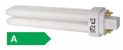 11111LUXNA LAMPS EDDE26/830 Kompaktleuchtstofflampe 26 Watt 1800 Lumen Sockel G24q-3(4-pins) 3000K ohne integriertes Vorschaltgerät