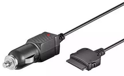 KFZ-Ladekabel 12V/24V passend für Apple iPod / Iphone 3G/4 schwarz schwarz