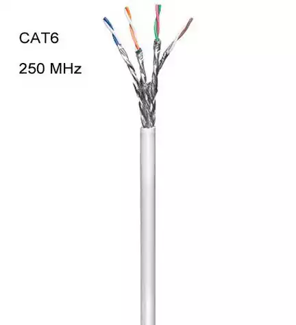 11111100 Meter - Netzwerkkabel / Verlegekabel CAT6 Meterware 