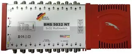 Multischalter 5/32 - Bauckhage BMS5032NT für 32 Teilnehmer quadtauglich