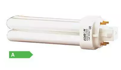 LUXNA LAMPS EDDE10/840 Kompaktleuchtstofflampe 10 Watt 620 Lumen Sockel G24q-1(4-pins) 4000K ohne integriertes Vorschaltgerät