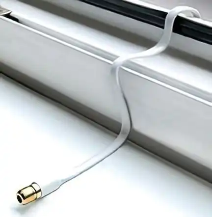 11111Transmedia Profi FF40-0.3G Fensterdurchführung Sat Kabel Flachkabel Ultraflach nur 2.8mm dünn