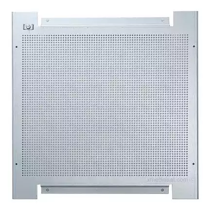 Lochblech-Montageplatte 400x400 mit Erdungsanschluss für MS 44