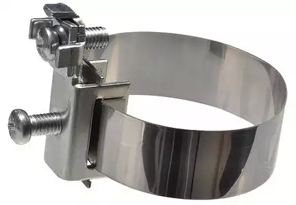 11111XmediaSat ETEB2 Band Erdungsschelle | Erdungsrohrschelle 8-120 mm rostfreier Stahl (V2A)