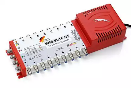 11111Multischalter 5/16 - Bauckhage BMS5016NT für 16 Teilnehmer quadtauglich