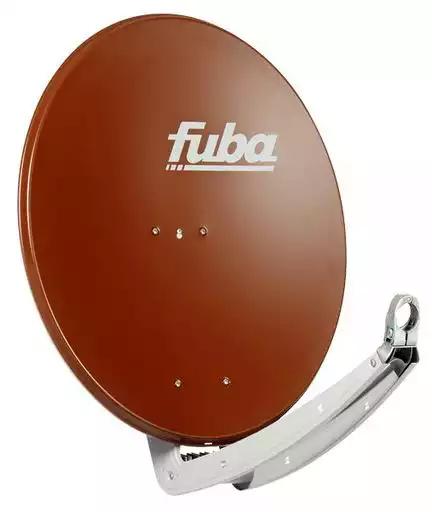 11111Satellitenschüssel - Fuba DAA650R Ø: 65 cm ziegelrot 