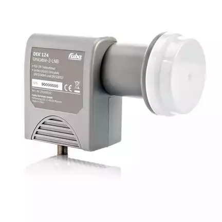 Unicable-LNB - Fuba DEK 124 3D & 4K ready für 24 Teilnehmer 