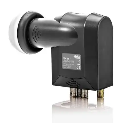 Fuba DEK 584  Einkabel LNB 40mm Einkabel LNB 40mm bis zu 8 SCR-kompatible Empfangsgeräte