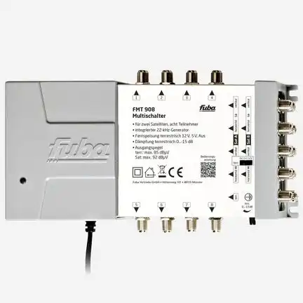11111Multischalter 9/8 - Fuba FMT 908 für 8 Teilnehmer 