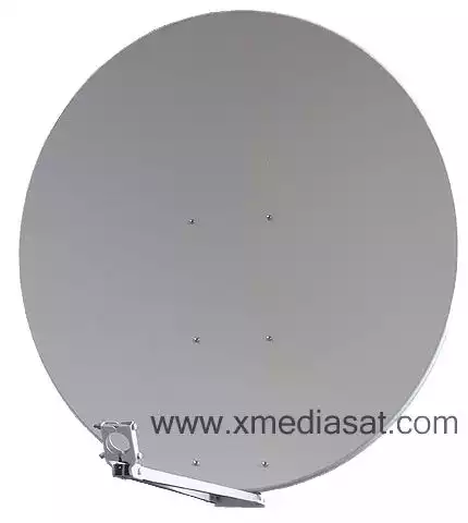 11111Satellitenschüssel - Gibertini OS125HG Ø: 125 cm grau ALU 