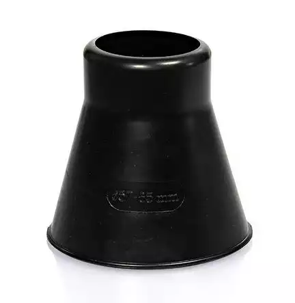 60mm Manschette / Montagestutzen Fuba DMS 600  für Mastdurchmesser 57 - 65mm schwarz aus Gummi UV-beständig