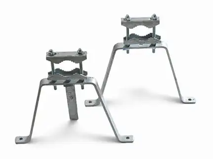 33cm Sat Mauerhalterset / Masthalter - XmediaSat MHS335  Wandabstand: 33 cm feuerverzinkt Wandabstandshalter rostfrei