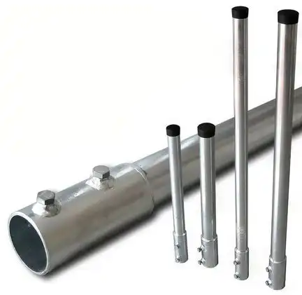 1.0m Sat Antennenmast Mastverlängerung XmediaSat XM-Line MV104860  Masthöhe: 100 cm Ø: 48 mm mit Ø: 60 mm Aufnahme feuerverzinkt