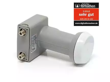 Unicable-LNB - DUR-line UK102 3D & 4K ready für 5 Teilnehmer 