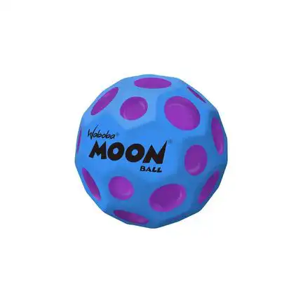 11111Waboba 3250614  Moon Ball MARTIAN – am Höchsten Springender Gummiball – Patentiertes Original-Design – Ballkrater Erzeugen beim Aufprall EIN knallendes Geräusch – Leicht Greifbar – Flummies für Kinder - 63mm MARTIAN verschiedene Farben