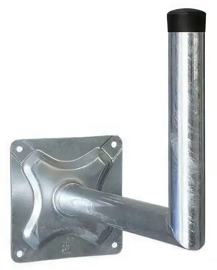 11111XmediaSat 050010 - 35cm Sat-Wandhalterung - Wandabstand: 35 cm H:  30 cm Ø: 48 mm feuerverzinkt rostfrei