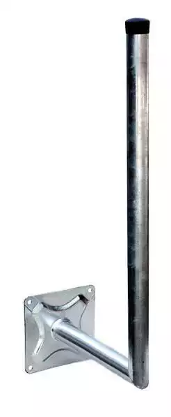 1111125cm Sat-Wandhalterung - XmediaSat XM-Line 050006  Achsmaß: 25 cm H:  80 cm Ø: 48 mm feuerverzinkt rostfrei