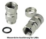 F-Stecker und Adapter