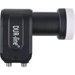 Twin LNB - DUR-line +Ultra 3D &amp; 4K ready für 2 Teilnehmer 