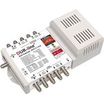DUR-line DCR 5-1-8-K Unicable Einkabel Multischalter Kaskade für 