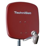 4 Teilnehmer Sat-Anlage - TechniSat DigiDish 45B +Ultra QUAD LNB 
