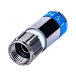 25 Stück - F-Stecker / F-Kompression-Stecker Cabelcon F-6-TD 5.1 