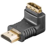 HDMI/HDMI Winkeladapter Winkeladapter 19-pol.HDMI-Stecker 
