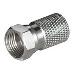 F-Stecker / F-Aufdrehstecker 8.4 mm BigNut mit Dichtring 