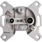 SAT- Antennendose DUR-line 62600 Enddose weiß Class A 
