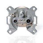 8 Stück - SAT- Antennendose DUR-line 63001 Durchgangsdose 10 db 