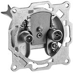 Goobay 67043  Antennen-Durchgangsdose 8dB 2-Loch 