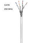 100 Meter - Netzwerkkabel / Verlegekabel CAT6 Meterware 